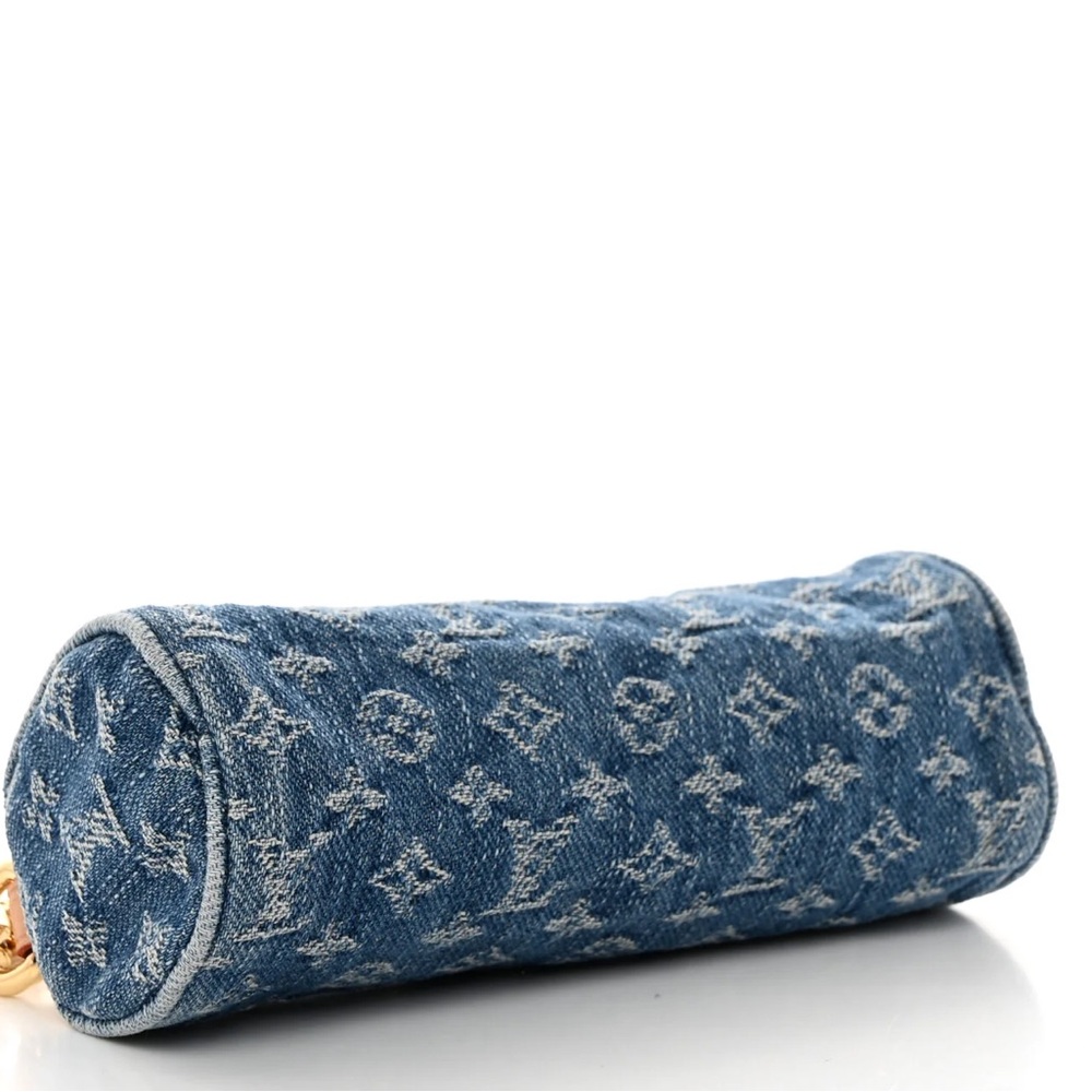 Auth LV Mini • Louis Vuitton Denim Papillon Limited Edition AUTHENTIC Blossom - Picture 3 of 6